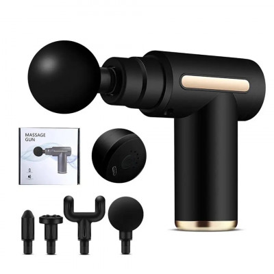 Портативний ручний масажер для тіла Fascial Gun Mini USB