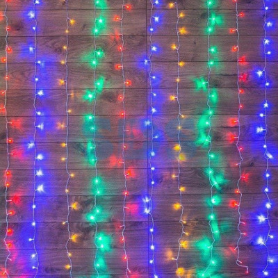 Гірлянда водоспад вуличний Мульти 480 LED діодів (прозорий провід 3*2м 20 ниток) Гірлянда водоспад вуличний Мульти 480 LED діодів (прозорий провід 3*2м 20 ниток)
