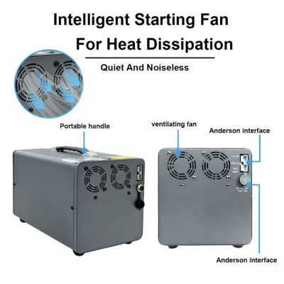 Портативна електростанція 1000W/1200Wh 100 Ah Smart Sine Wave T1000