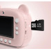 Дитячий фотоапарат миттєвого друку Diy instant Digital Camera Рожевий Дитячий фотоапарат миттєвого друку Diy instant Digital Camera Рожевий
